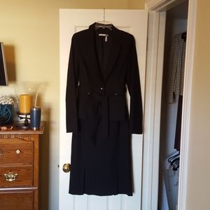 Suit jacket with matching skirt